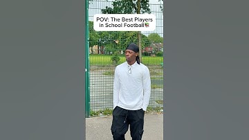 POV: The Best Players in School Football⚽️ #footballshorts #football