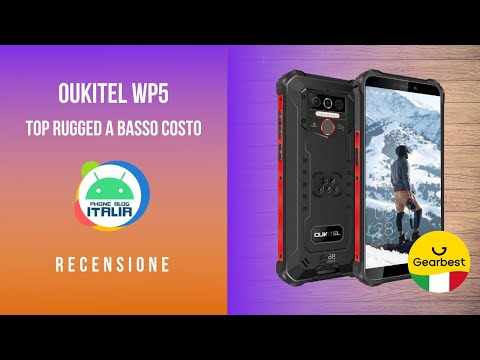 OUKITEL WP5 | IL MIGLIORE RUGGED PHONE a basso costo - IP68 | Recensione PHONE BLOG ITALIA
