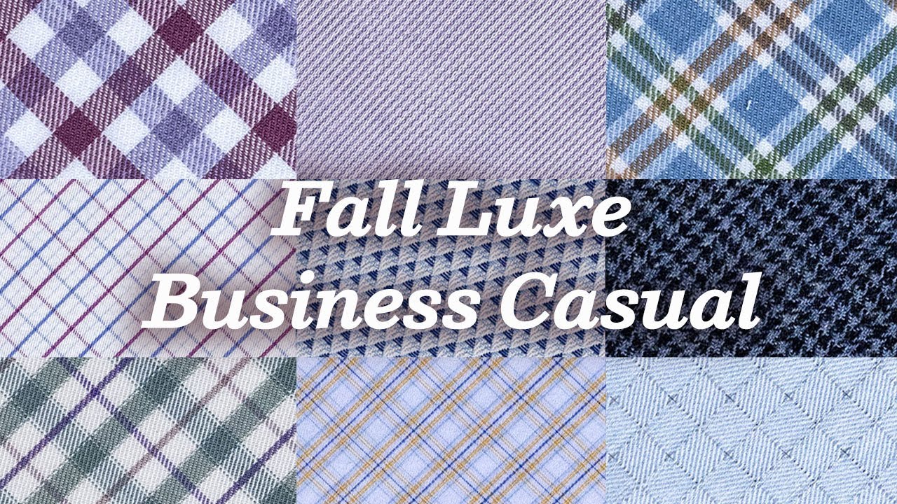 Fall Luxe Biz-Caz Shirting