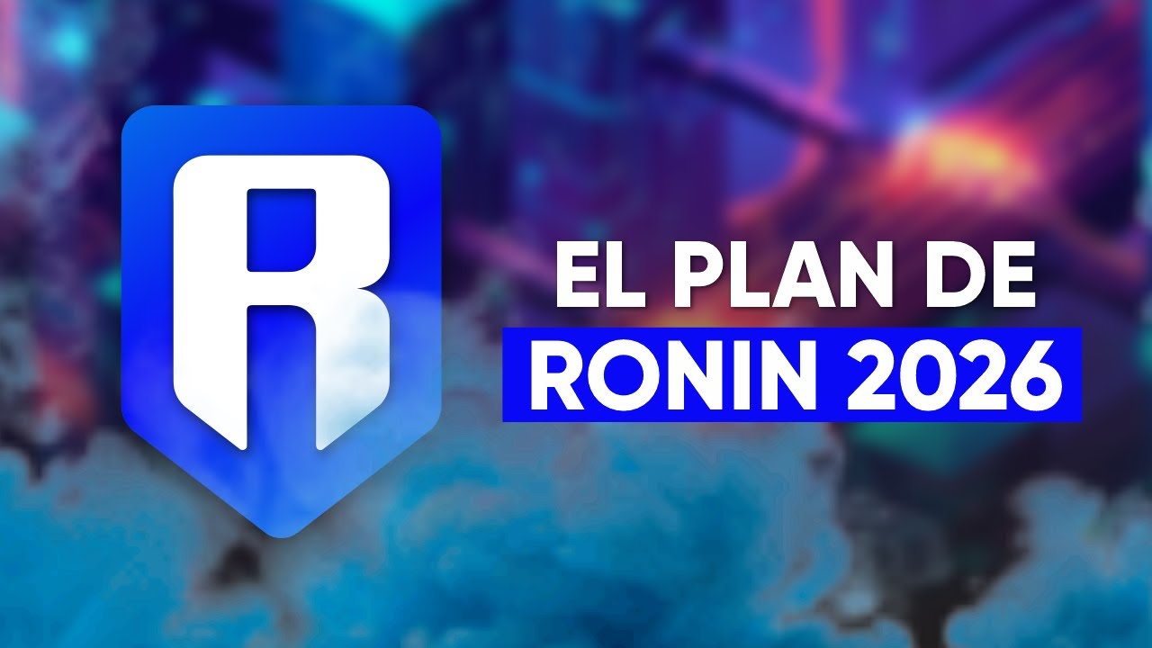 🔥 RONIN REVELA CUAL ES SU FOCO PARA EL 2026 | Blockchain