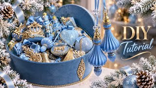 Как проходит мой творческий день? Ёлочные игрушки своими руками.
