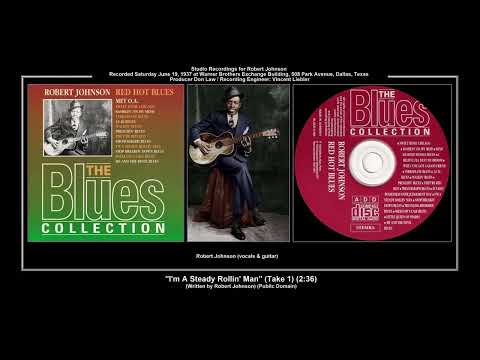 *(1937) Vocalion ''I'm A Steady Rollin' Man'' (DAL 378 Take 1 Master) (N 009-13) Robert Johnson