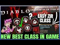 Diablo 4 - New Best Build &amp; Class in Game For Abattoir of Zir - Tier List &amp; Power Ranking!