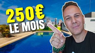 J'ai trouvé un hôtel à Bangkok à 250€/mois (et il y a une piscine) screenshot 3