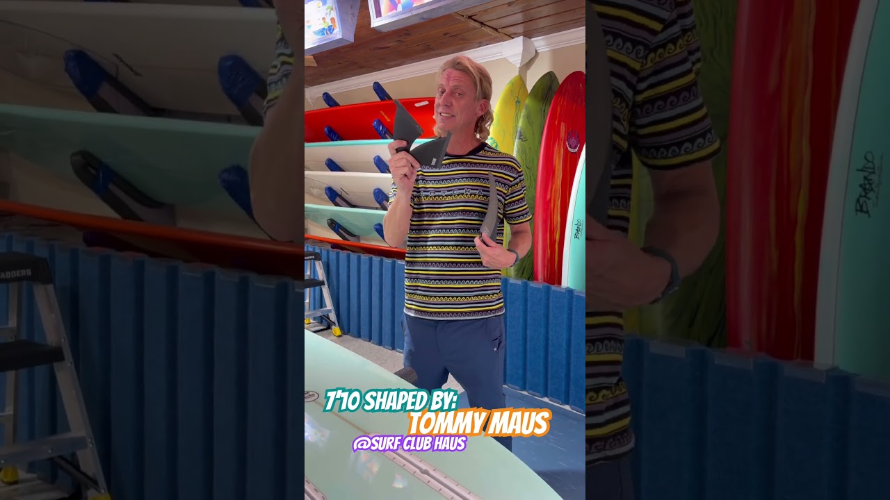 Tommy Maus hand shaped surfboards! The Takayama Maestro! Lemonade surfboards at Surf Club Haus!