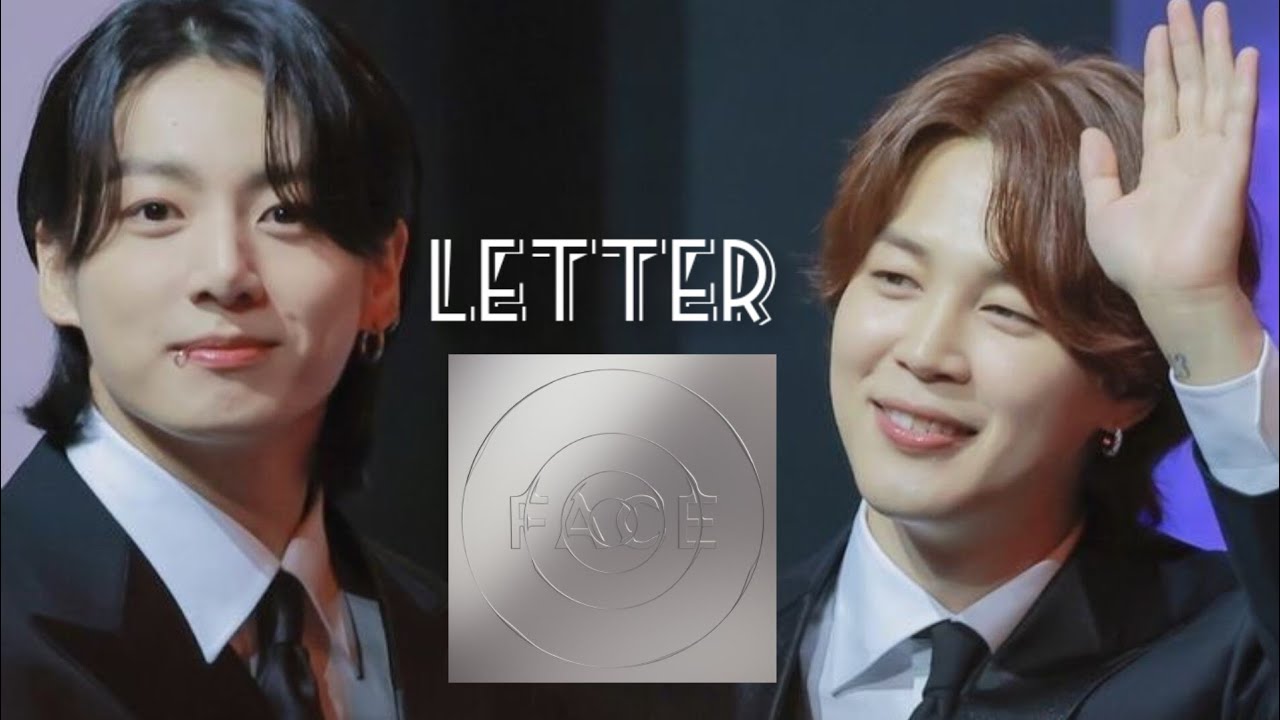JIMIN FACE Album [Hidden Track] "LETTER" by Jimin of BTS and Jungkook