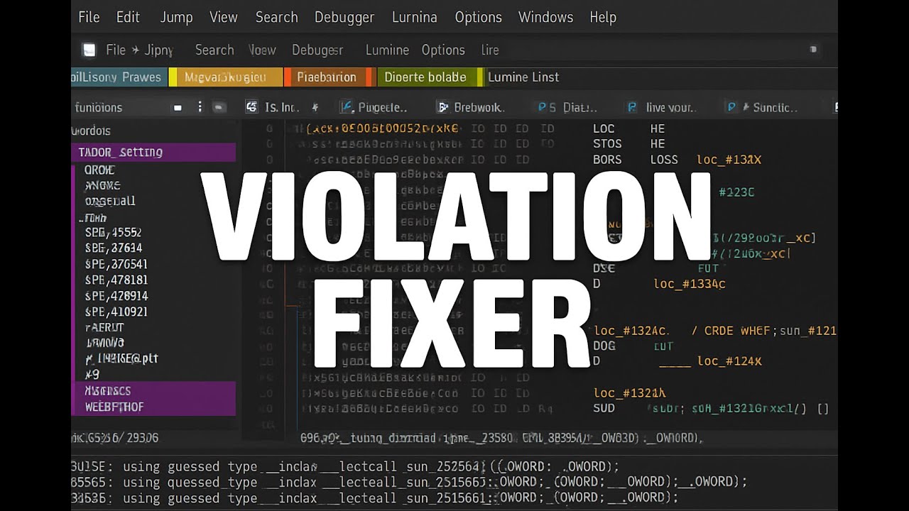 VIOLATION BAN FIX | BGM PUB IDA PRO | BYPASS MAKING | OLD MONK CHEATS