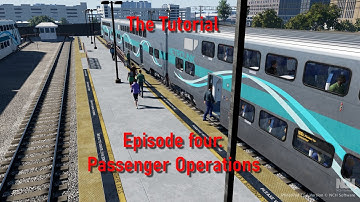 Train Sim World 5 full Playthrough,Tutorial 4: Passenger Operations