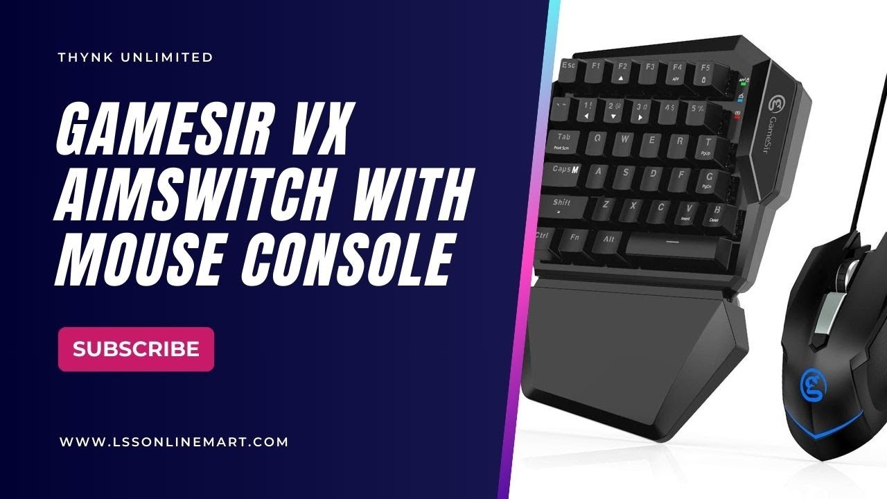 Experience Pro-Level Gaming with GameSir VX AimSwitch
