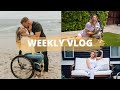 Vlog: Fire Dancing with Montana Tucker, BTS of our Engagement Shoot, How I manage working at home