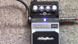 HardWire TL-2 メタルディストーション HardWire TL-2 Metal Distortion Overview