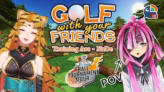 【Golf with Your Friends】Training Arc Dream bersama Mbak Maung!【 NIJISANJI | Derem Kado 】
