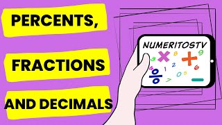 Full CONVERT BETWEEN PERCENTS, FRACTIONS AND DECIMALS - Equivalent forms of percent, fraction and decimal News