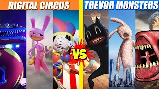 Digital Circus vs Trevor Monsters Battles | SPORE