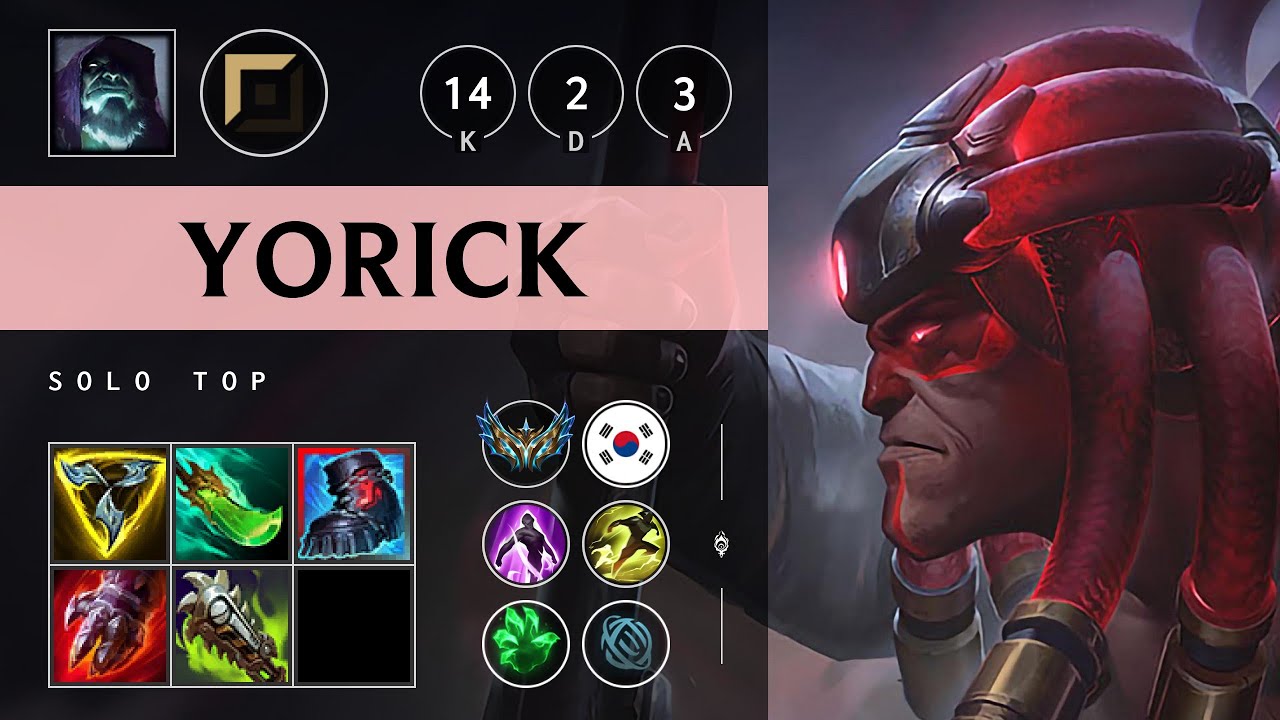 Yorick Top vs Irelia - KR Challenger Patch 25.11