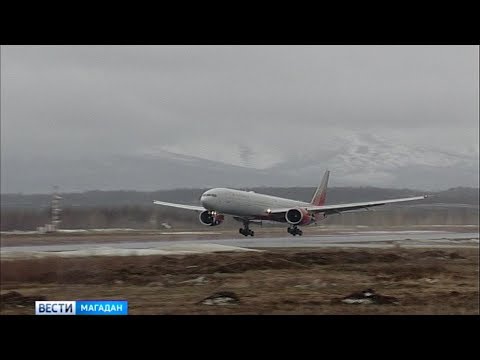 Новый лайнер Боинг 777 300 ЕР повышенной комфортности будет перевозить колымчан