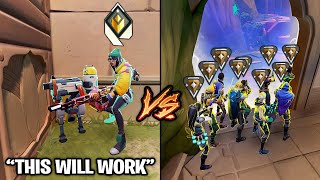 1 Radiant Killjoy Main VS 9 Bronze! - (CRAZY SETUPS)