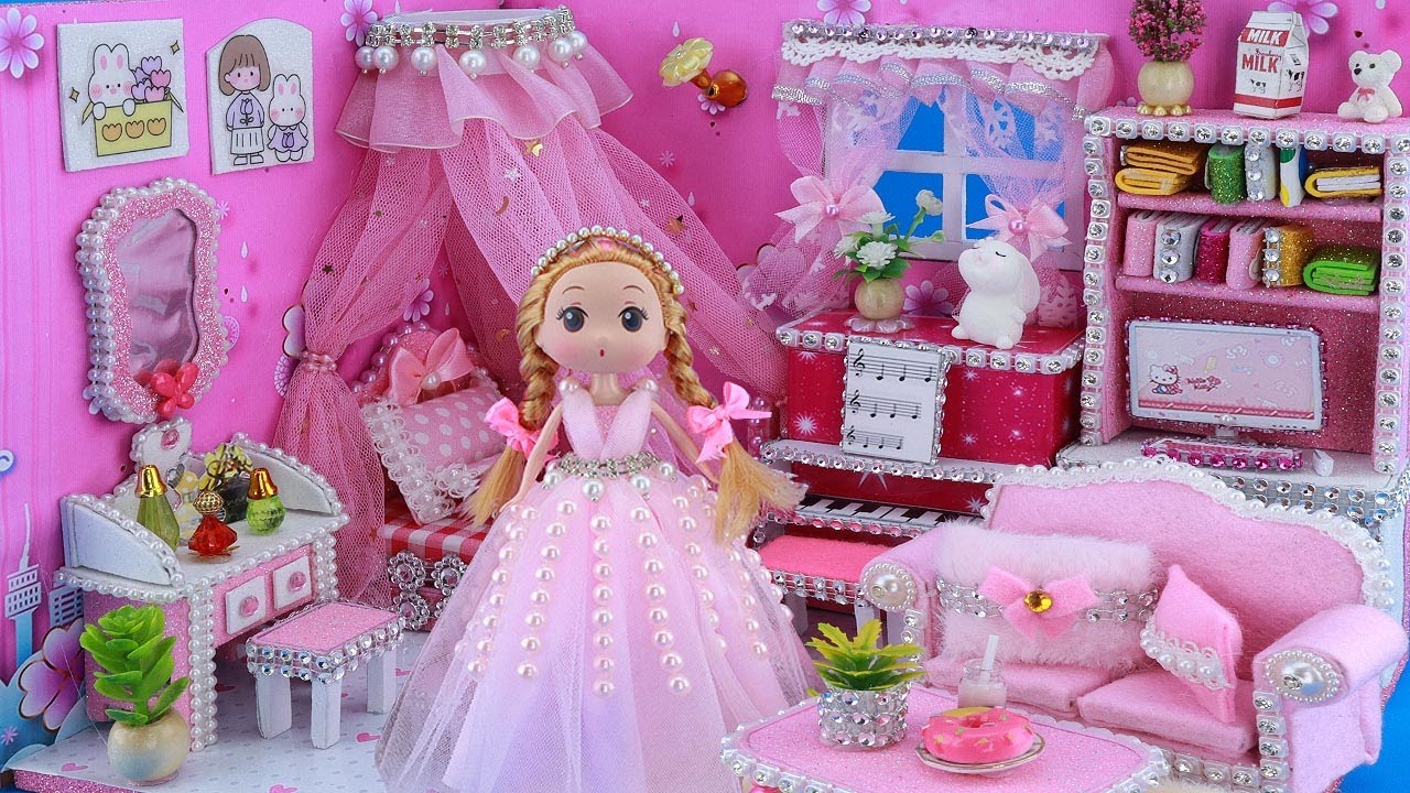 Diy Miniature Dollhouse Cardboard 💕 Diy Miniature Dollhouse Room 💕 168