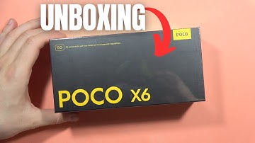 Unboxing of POCO X6 - All Box Accessories, Design, All Inputs #howtodevices