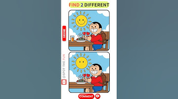 find difference 🧠Only 1% Can Spot This! 🤯