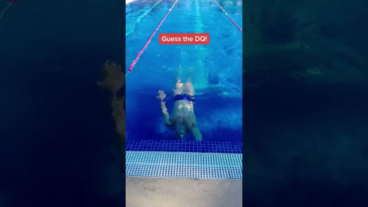 Guess The DQ Backstroke Finish
