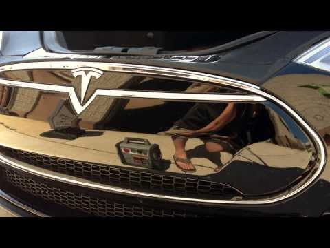 Tesla Motors Model S Dead 12v Battery What To Do To Get Back