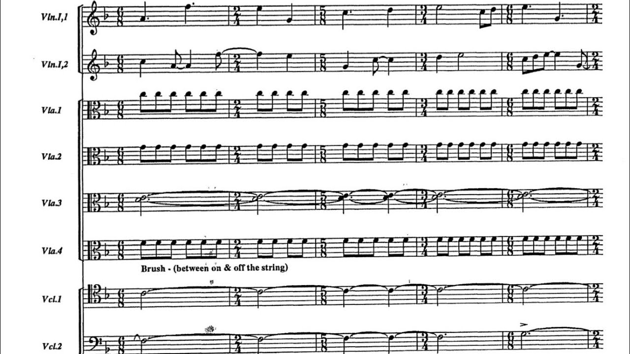 Steve Reich - "Duet" for two violins and string orchestra