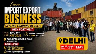 How to start Import Export Business ? |  Live Practical Training inside the Port | Harsh Dhawan