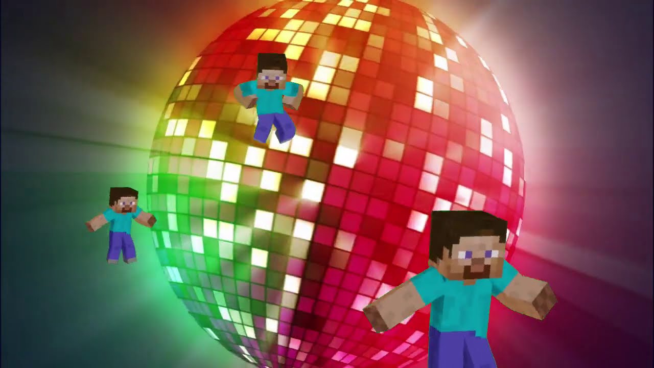 MINECRAFT, SPACE and DANCIN music video! with NEW TOY KEEPER!