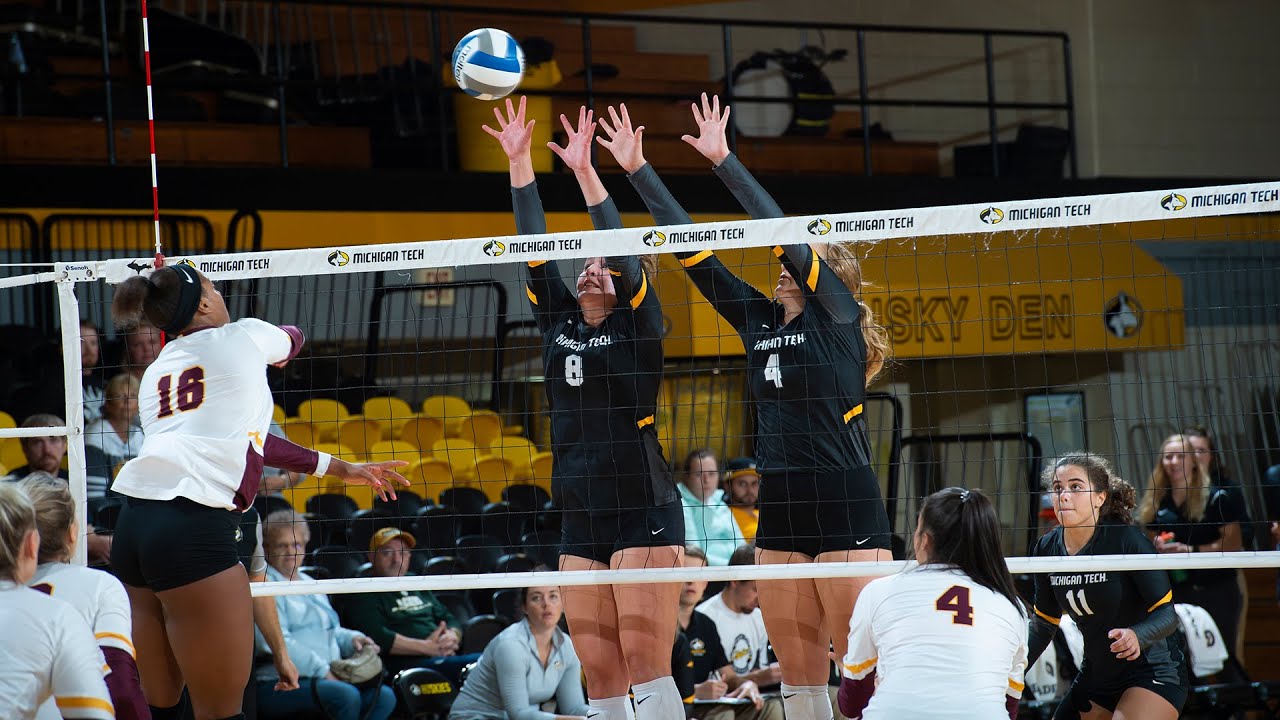 Volleyball Highlights Tech vs. Minn Crookston Sept 6, 2019 YouTube