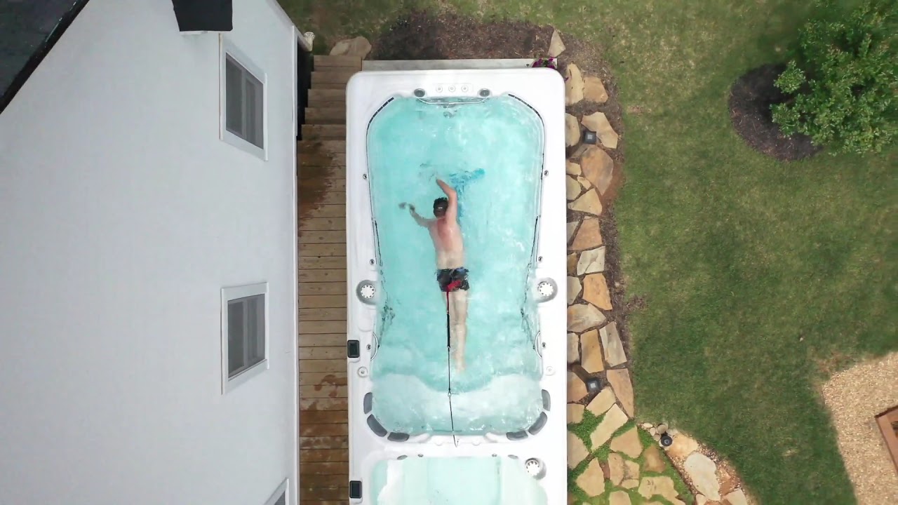 Swim Spa Stationary Swimming YouTube