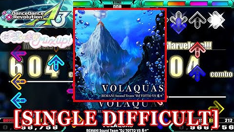 【DDR A3】 VOLAQUAS [SINGLE DIFFICULT] 譜面確認＋Clap