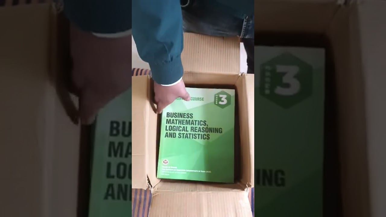 CA Foundation Books Unboxing | New Video | 