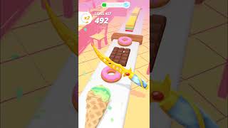 Perfect Slices Game || 🔪🍅 02 | Amazing Fruit & Vegetable Slicing | #Shorts #games #shortvideo screenshot 2