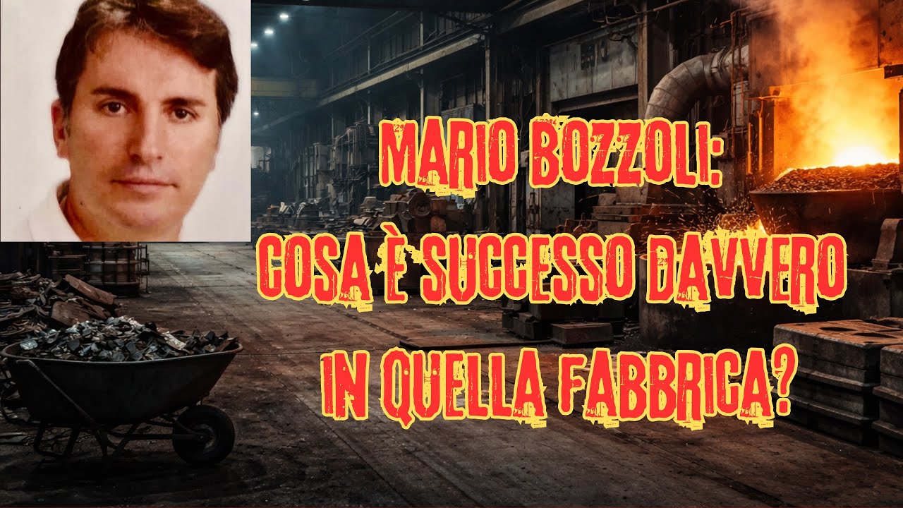 ASMR 🎧 // Mario Bozzoli : cosa è successo davvero in quella fabbrica?