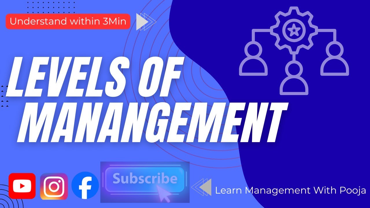 Levels of Management | Top Middle Lower | UGC NET BBA | Ep 3 | Pooja's 3 Min Crash Course