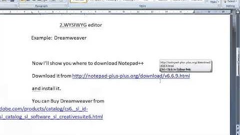 2 HTML Editors :: html tutorials in hindi
