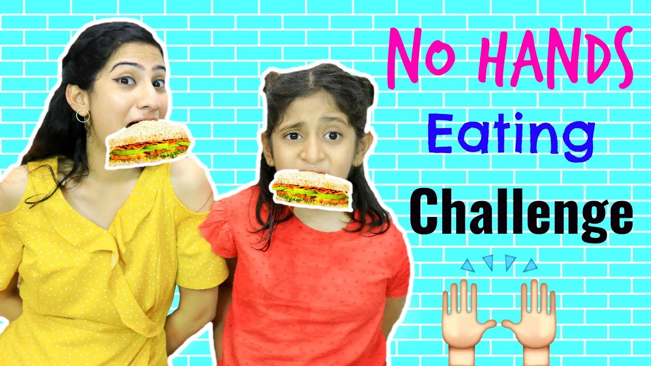 NO HANDS EATING Challenge | 