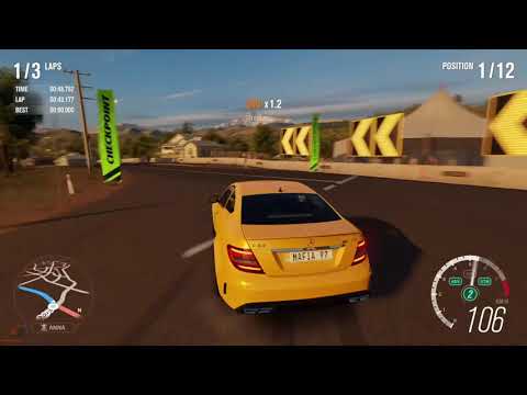 Forza Horizon 3 XBOX Series X Gameplay - Mercedes AMG C 63