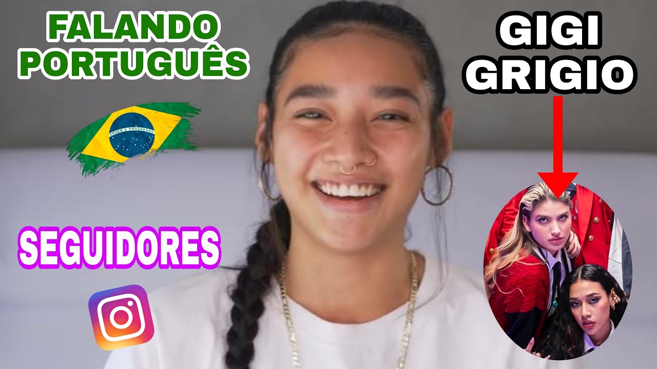 LIZETH SELENE (ANDI) Falando português, Evolução nos Seguidores, Amizade com GIGI ? + Curiosidades