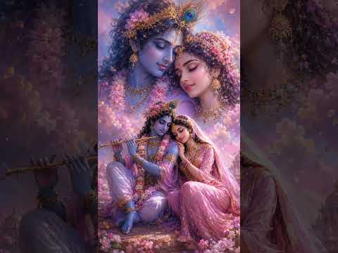 “Unki aankhon mein poori prem kahani thi” #krishna #radheradhe #love #reels #shorts