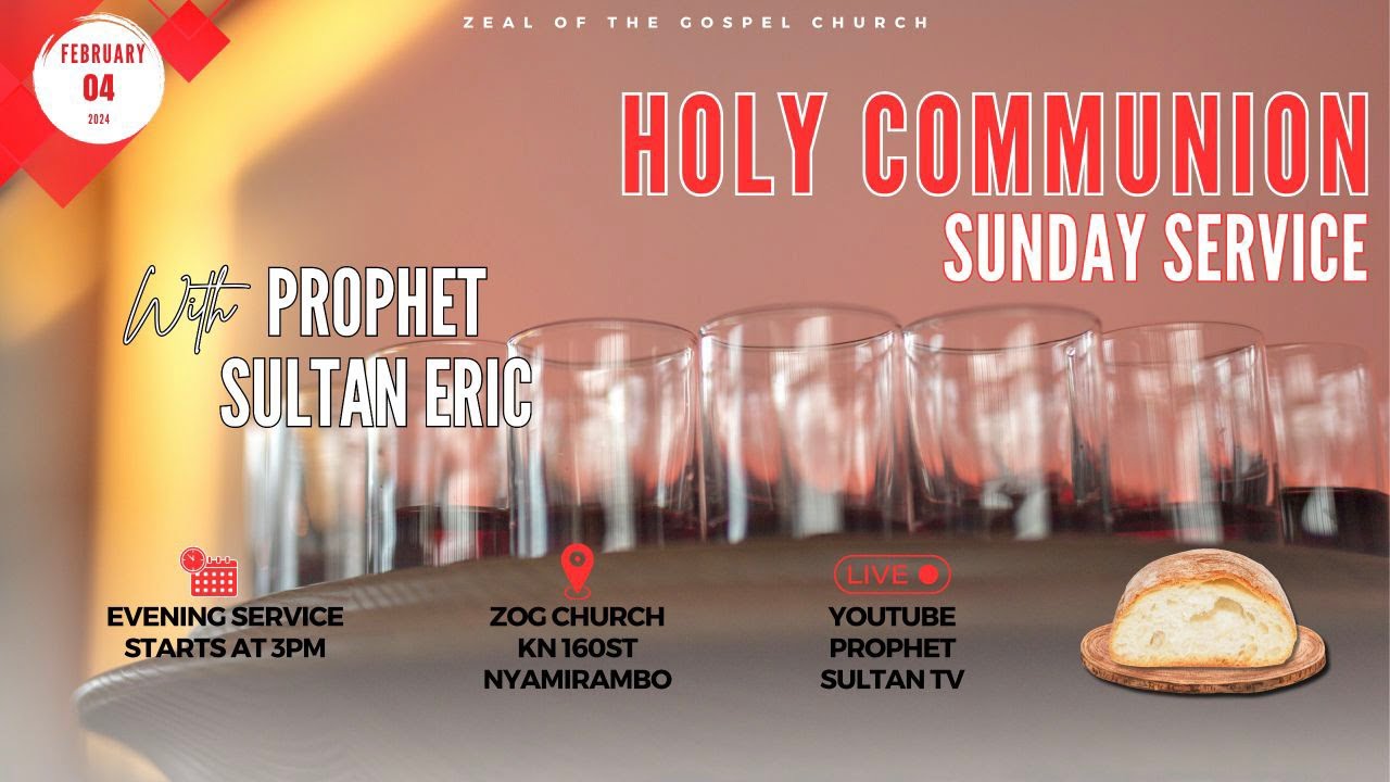 Holy Communion Service // Seek that you may excel