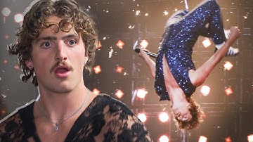 Benson Boone REACTS to His VMA Performance FLIPS!  (Exclusive)