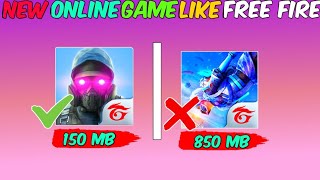 New Game Like Free Fire 2022 || online game for low device screenshot 2
