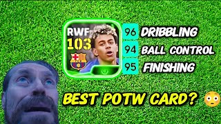 103 Yamal POTW BOOSTER Is INSANE! 😳🔥 eFootball Gameplay||better than new epic  