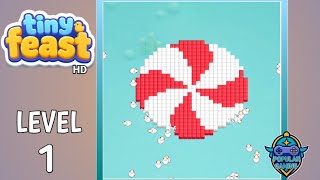 Tiny Feast Level 1: Gameplay Solution