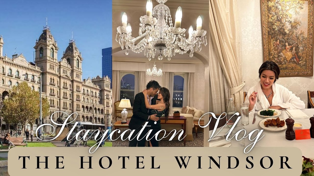ROYAL SUITE Staycation VLOG, The Hotel Windsor, Melbourne. So Romantic, Elegant & Classic