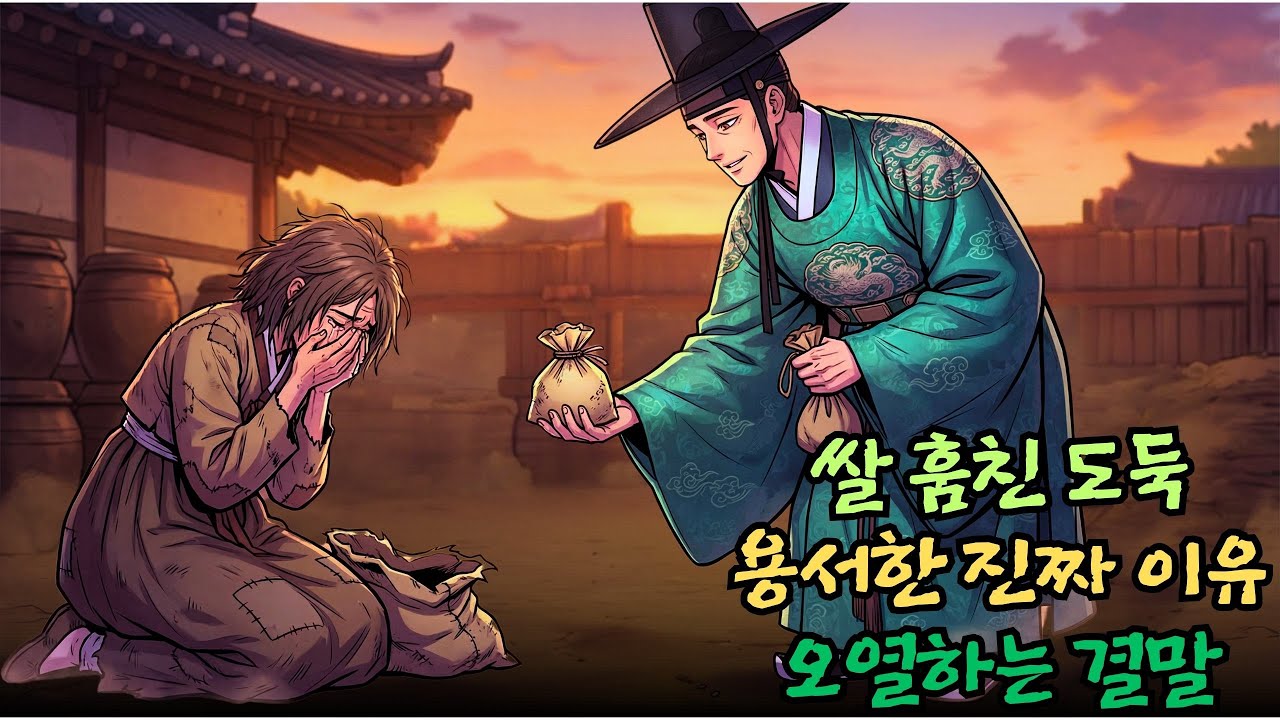 한밤중 쌀 도둑을 보고도 모른 척한 주인의 비밀