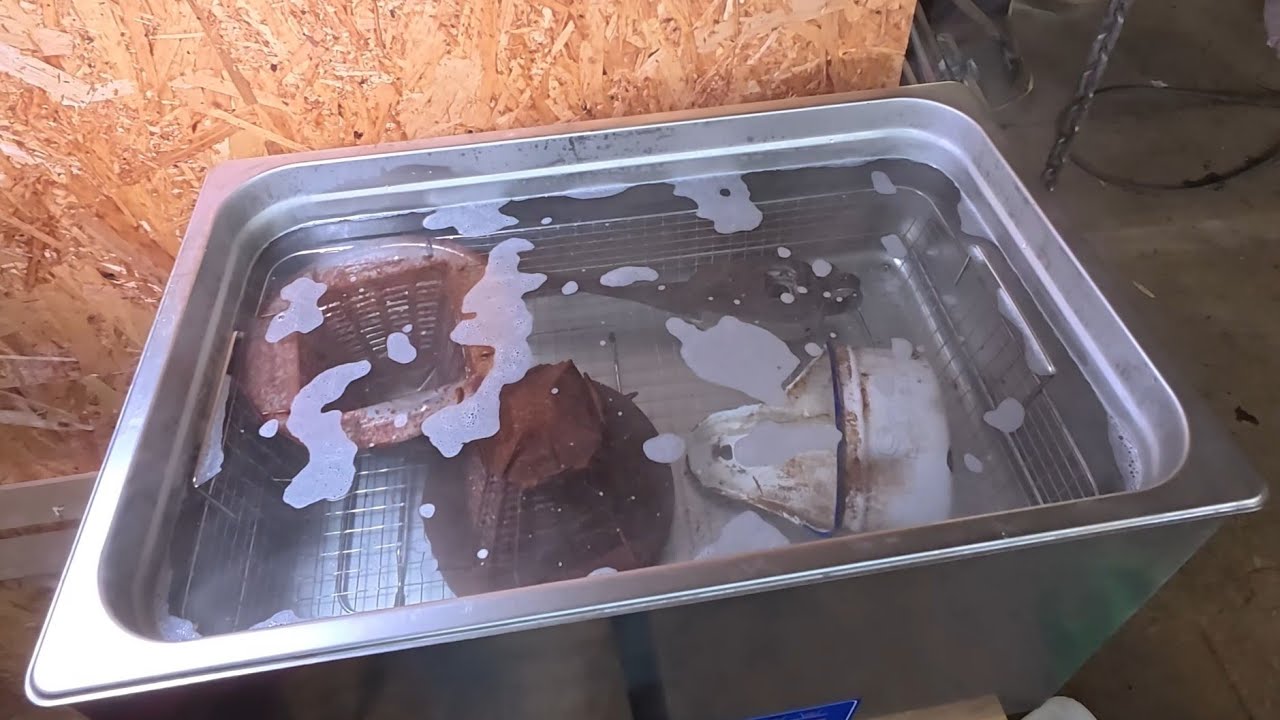 Gör rent med Vevor ultraljudtvätt