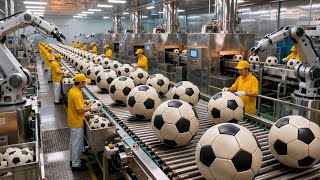 Inside the Mass Production of Football/Soccer Balls – Full Manufacturing Journey